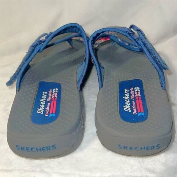 Skechers Women's Zigzag Strappy Sandals Multicolor Size 7 Casual Summer - Picture 4 of 7